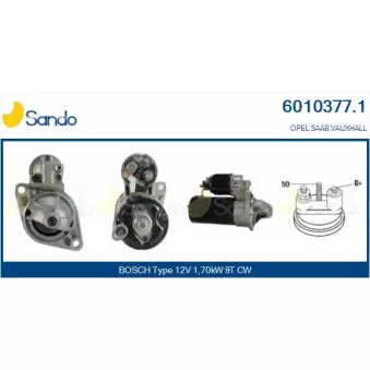 Démarreur SANDO 6010377.1