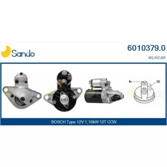 Démarreur SANDO 6010379.0