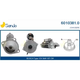 Démarreur SANDO 6010381.0