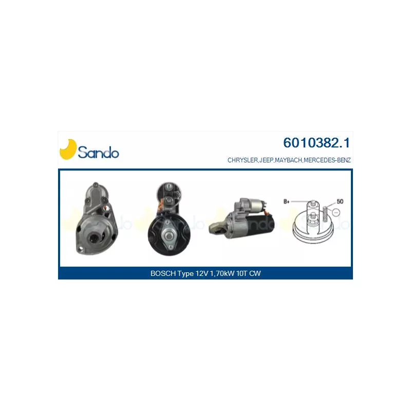 Démarreur SANDO 6010382.1