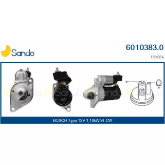 Démarreur SANDO 6010383.0