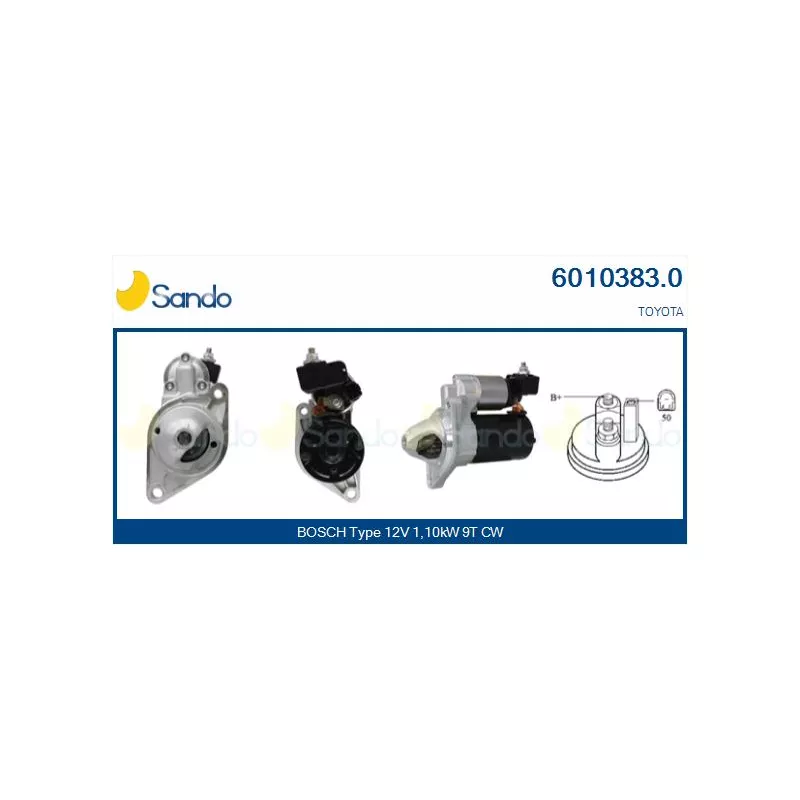 Démarreur SANDO 6010383.0