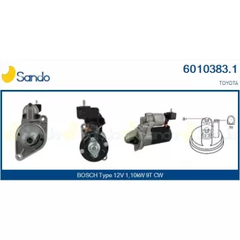 Démarreur SANDO 6010383.1