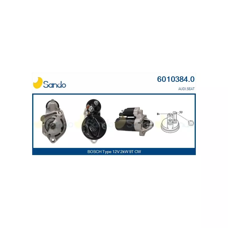 Démarreur SANDO 6010384.0