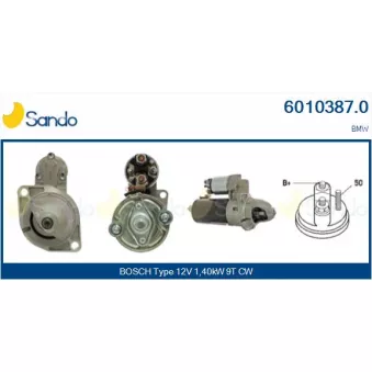 Démarreur SANDO 6010387.0
