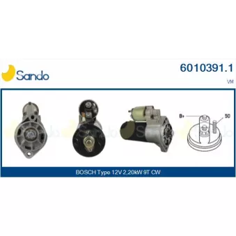Démarreur SANDO 6010391.1