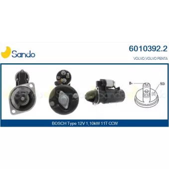 Démarreur SANDO 6010392.2