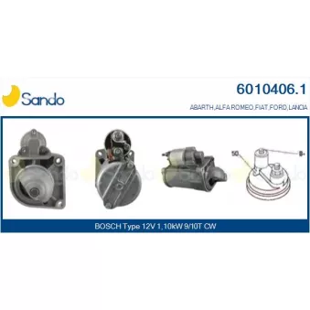 Démarreur SANDO 6010406.1
