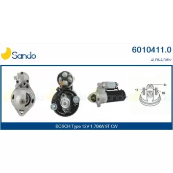 Démarreur SANDO 6010411.0