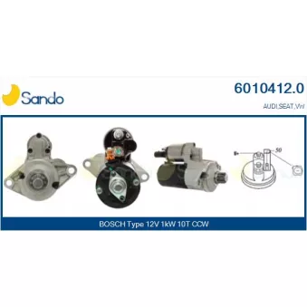 Démarreur SANDO 6010412.0