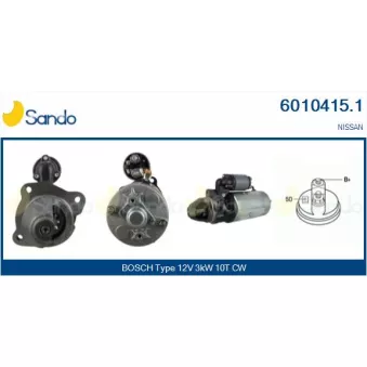 Démarreur SANDO 6010415.1