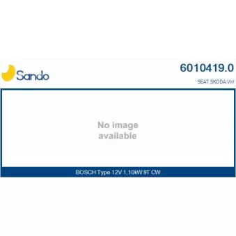 Démarreur SANDO 6010419.0