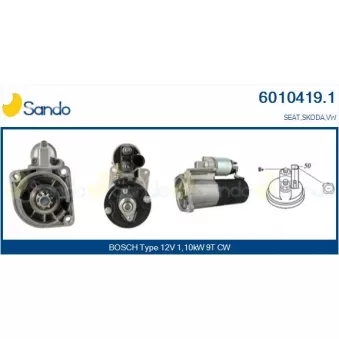 Démarreur SANDO 6010419.1