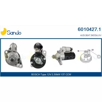 Démarreur SANDO 6010427.1