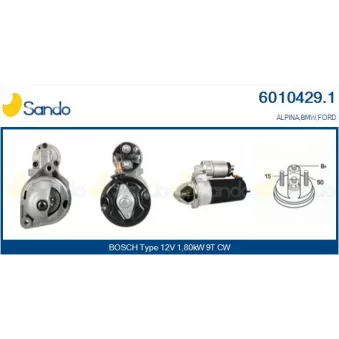 Démarreur SANDO 6010429.1