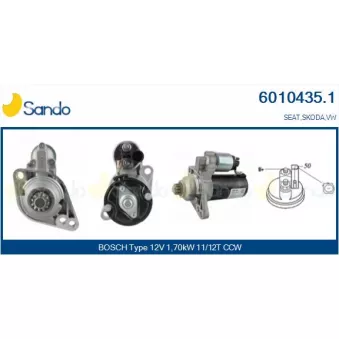 Démarreur SANDO 6010435.1