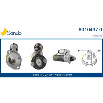 Démarreur SANDO 6010437.0
