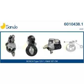 Démarreur SANDO 6010438.1