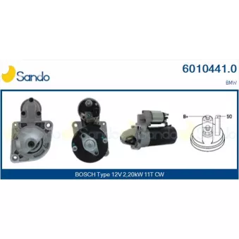 Démarreur SANDO 6010441.0