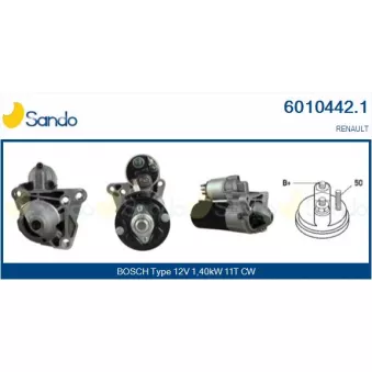 Démarreur SANDO 6010442.1