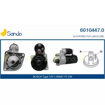 Démarreur SANDO 6010447.0