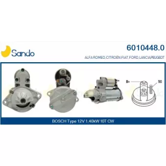 Démarreur SANDO 6010448.0