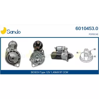 Démarreur SANDO 6010453.0