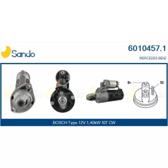 Démarreur SANDO 6010457.1