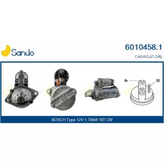 Démarreur SANDO 6010458.1