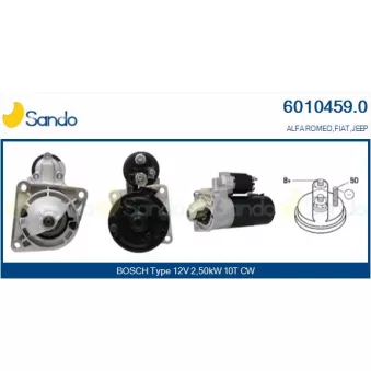 Démarreur SANDO 6010459.0