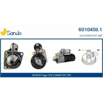 Démarreur SANDO 6010459.1