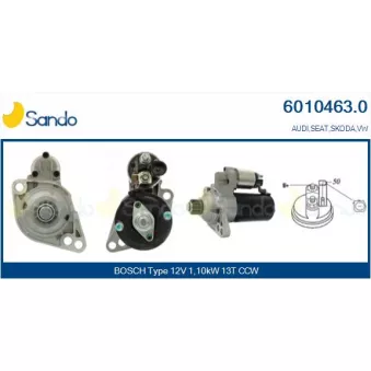 Démarreur SANDO 6010463.0