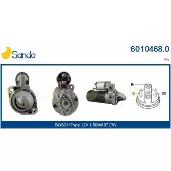 Démarreur SANDO 6010468.0