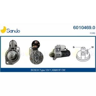 Démarreur SANDO 6010469.0