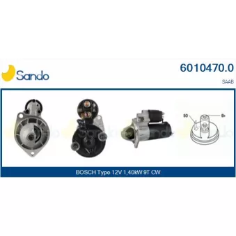 Démarreur SANDO 6010470.0