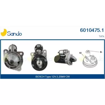 Démarreur SANDO 6010475.1
