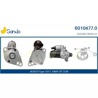 Démarreur SANDO 6010477.0
