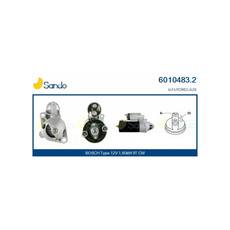 Démarreur SANDO 6010483.2