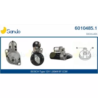 Démarreur SANDO 6010485.1
