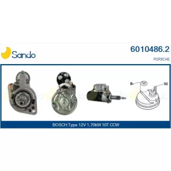 Démarreur SANDO 6010486.2