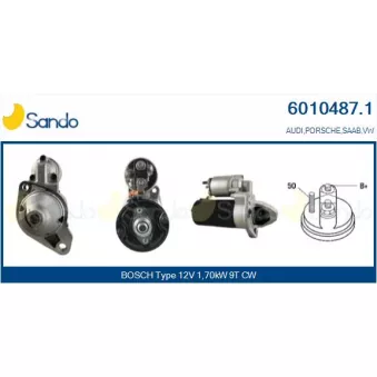 Démarreur SANDO 6010487.1