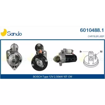 Démarreur SANDO 6010488.1