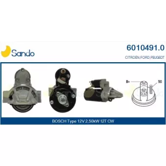 Démarreur SANDO 6010491.0