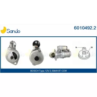 Démarreur SANDO 6010492.2