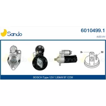 Démarreur SANDO 6010499.1