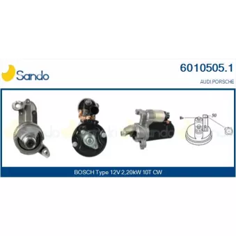 Démarreur SANDO 6010505.1