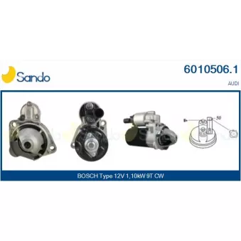 Démarreur SANDO 6010506.1