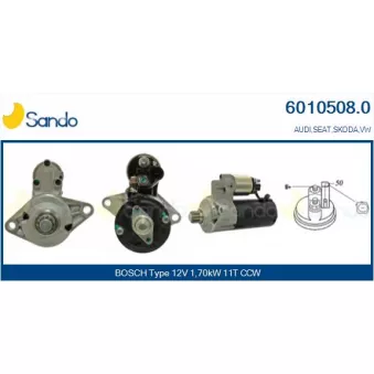 Démarreur SANDO 6010508.0
