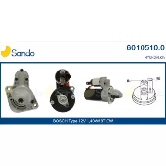 Démarreur SANDO 6010510.0