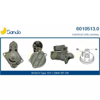 Démarreur SANDO 6010513.0